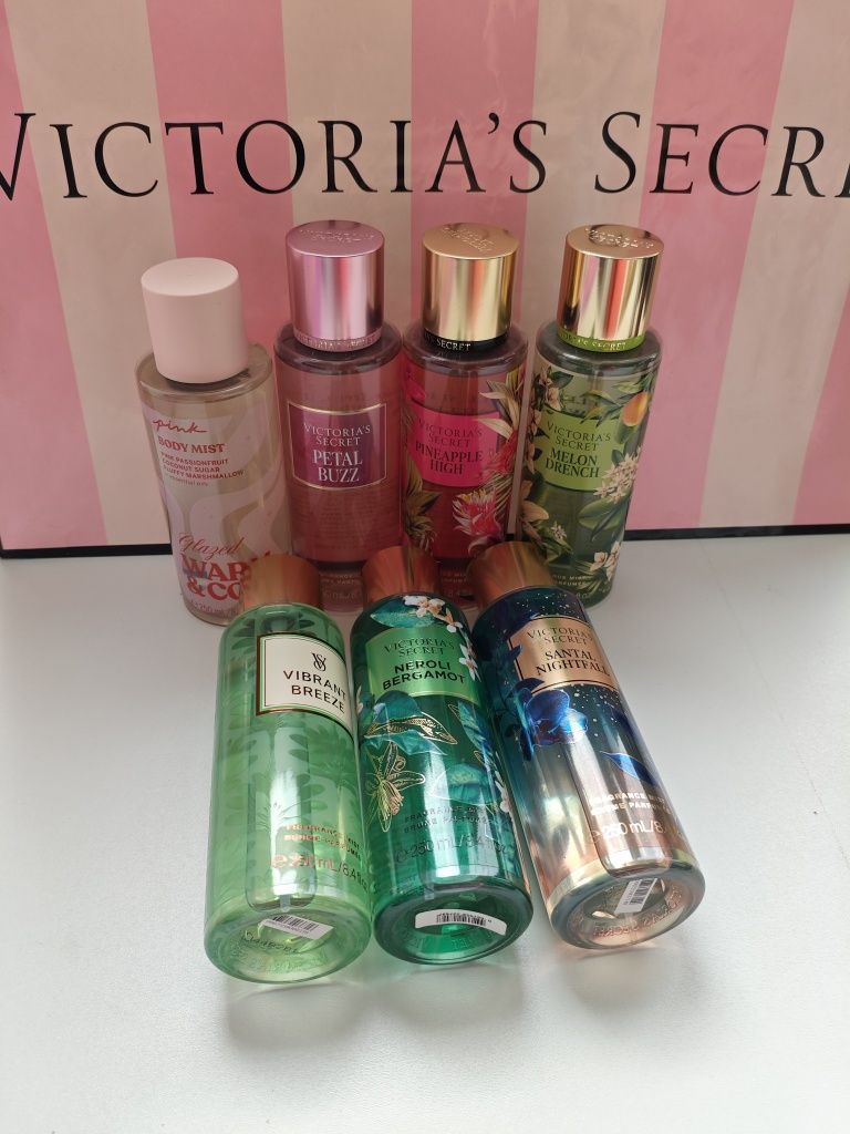 Victoria's Secret най-новата колекция парфюмни лосиони и спрейове