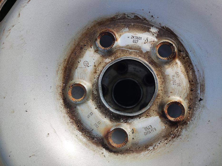 Метални ( железни ) джанти 5x112  16 цола за VW Audi Skoda