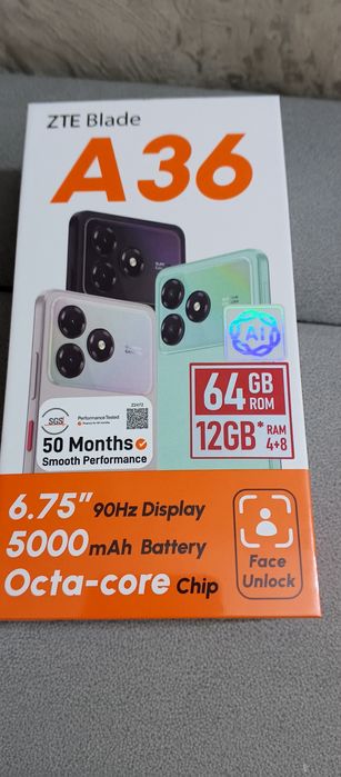 Продам новый смартфон ZTE