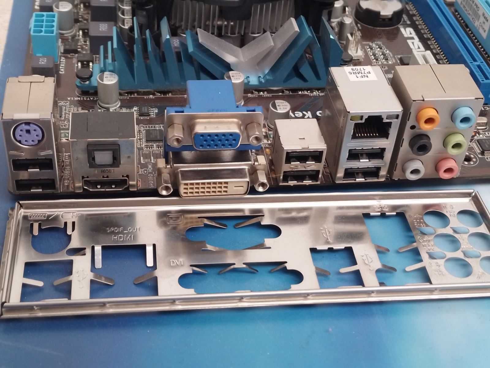 Дънна платка Asus P7H55D-M pro + Intel i3-540 с охладител + 8GB RAM