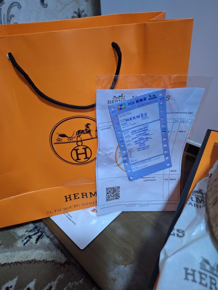 Ayollar uchun Herms tapichga yangi