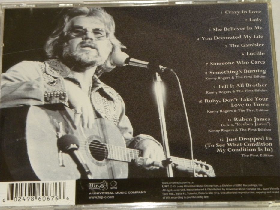 CD country/pop:Kenny Rogers,Mariah Carey,Carrie Underwood,Alanah Myles