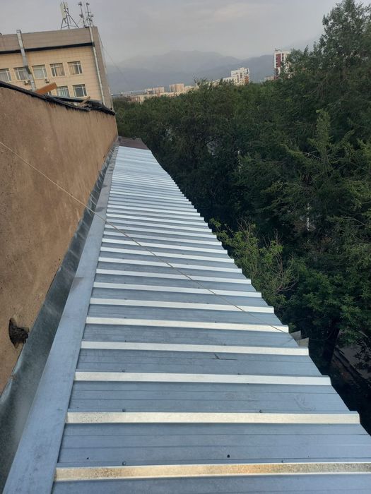 Ремонт крыши, устранение протечек