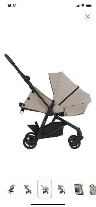 Коляска прогулочная Anex Air-z Plus , молочный