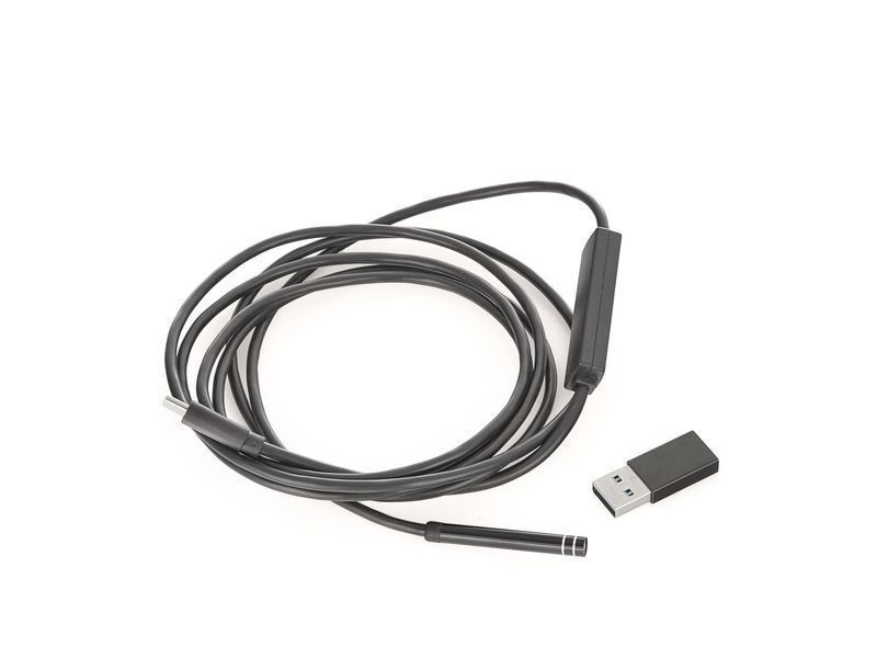 Видео камера ендоскоп за автомобил, диаметър 2 м, камера 5.5 мм usb-c