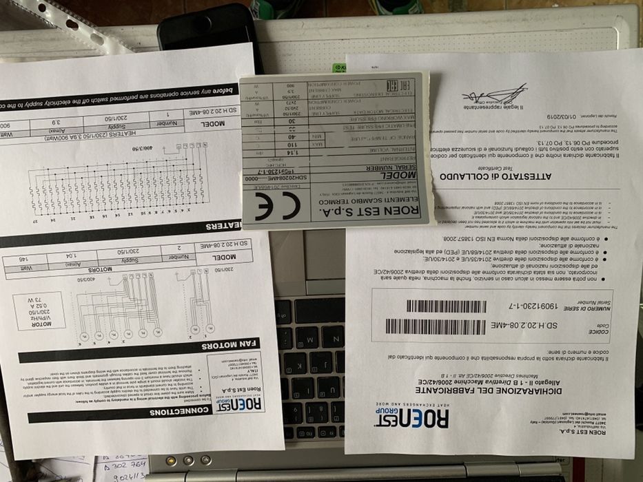 Suflanta vaporizator cu 2 ventilatoare 1kw camera frig factura noua