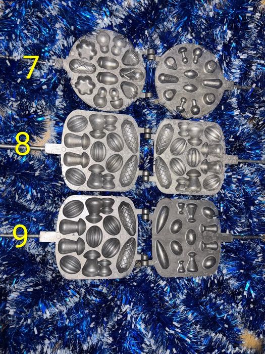 Forme aluminiu (fagure/nuci)