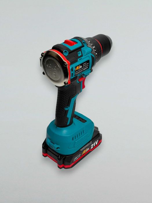 Беспроводной Шуруповерт Alfa Tools 21В, 2 аккумулятора