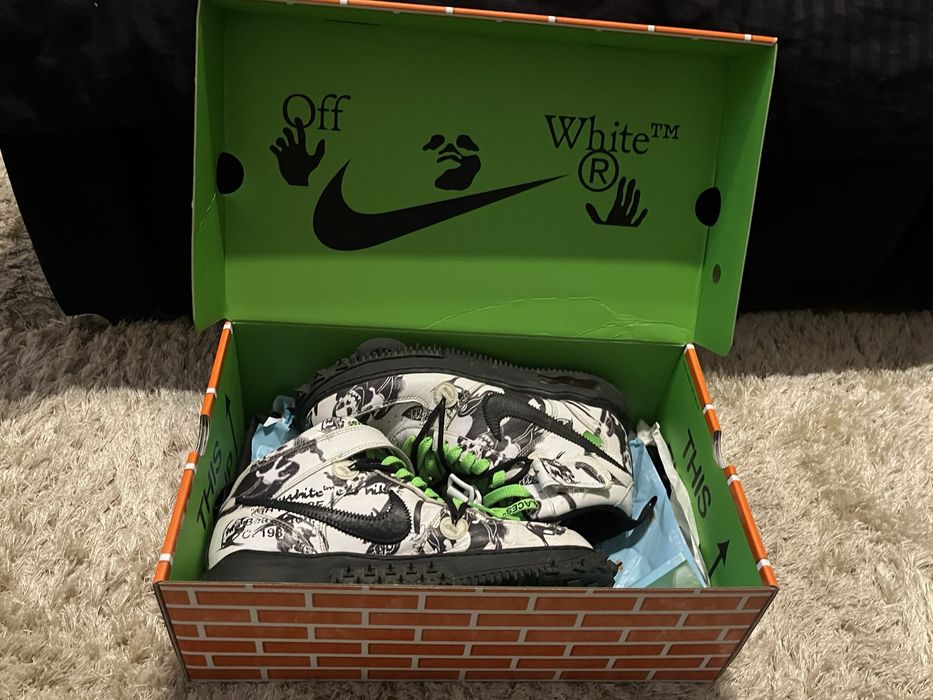 Nike Air Force 1 Mid Off White Grim Reaper