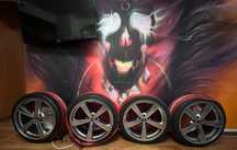jante DIEWE 19 inch+cauciucuri Kumho 225/35Z R19