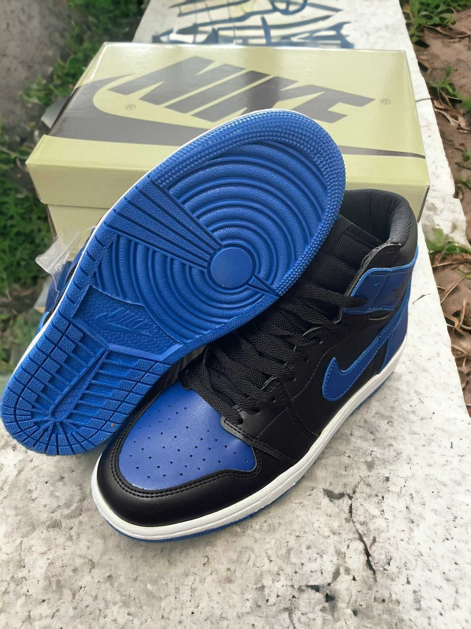 Adidasi Nike Jordan 1 High Royal Blue / Adidasi calitate Premium