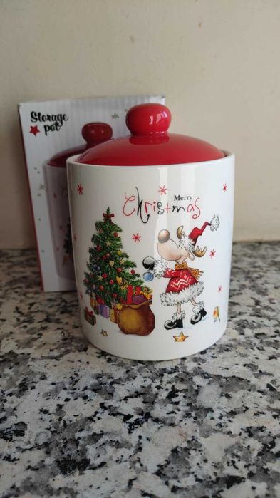 Коледен съд/буркан за съхранение