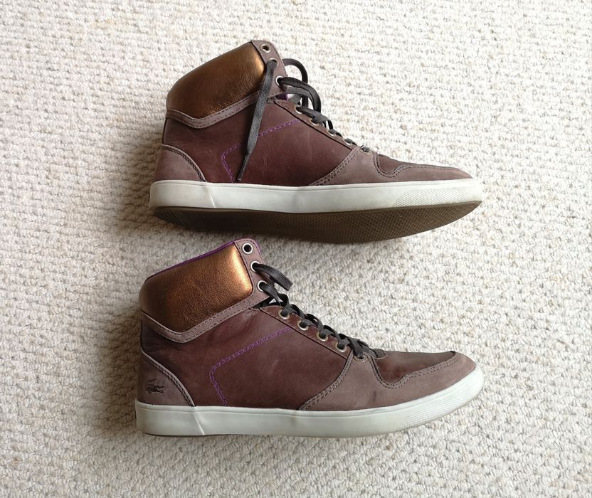 Ghete tenesi piele Lacoste