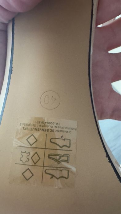 Sandale dama cu toc, elegante, crem