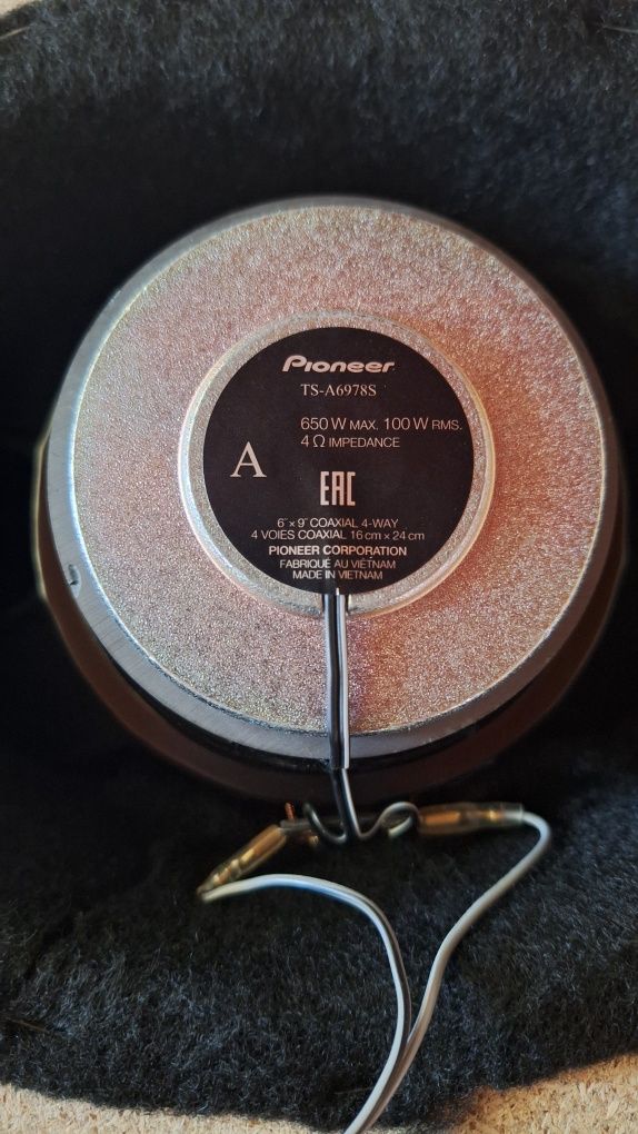 Pioneer Пионеер авто колонка