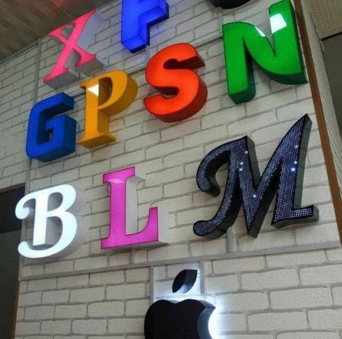 Reklama xizmatlari,  baner, abyomni bukva, orakal  ,poligrafiya …….