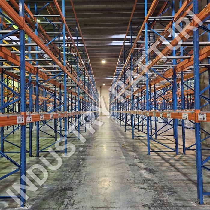 Rafturi metalice portpalet second-hand – stoc gata de livrare