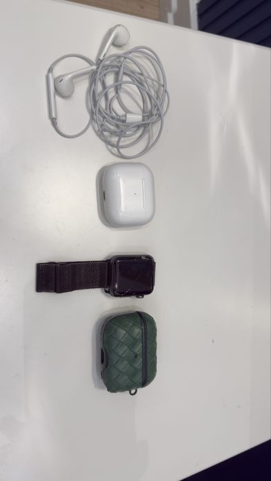 Apple watch, airpods, наушник сатылады