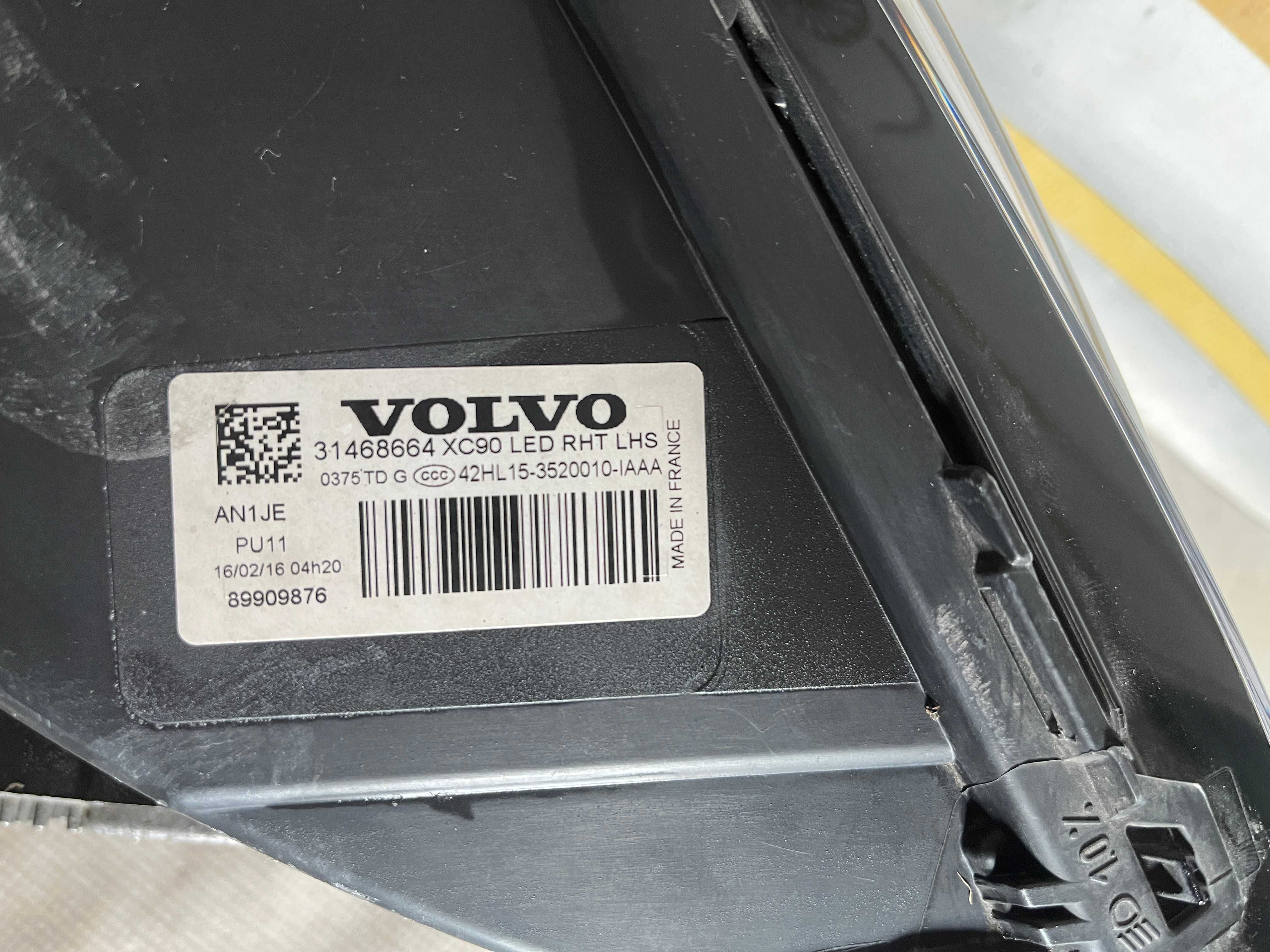 Far stanga full led complet Volvo XC90 dupa 2015 cod 31468664