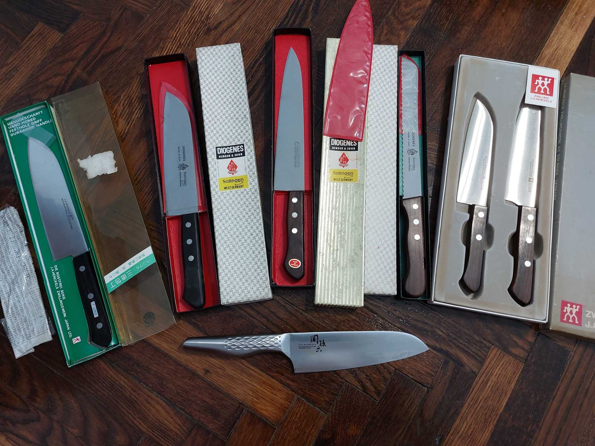 Cutite Profesionale Bucatarie Vechi Japoneze Originale!