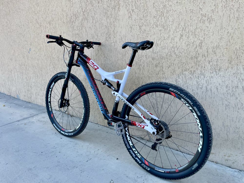 Bicicleta cannondale full suspension lefty