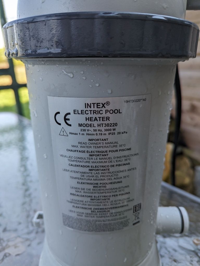 Intex pool heater HT30220 (3000w)