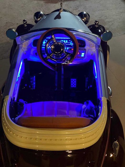 Детский ретро электромобиль Rolls Royce phantom