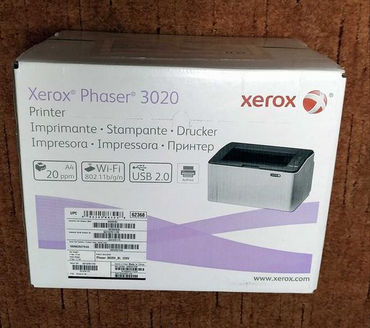 Imprimanta laser Xerox 3020 A4 wireless noua