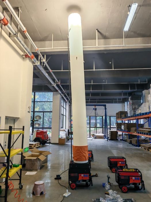 Осветительная устновка (башня осветительная генератором )