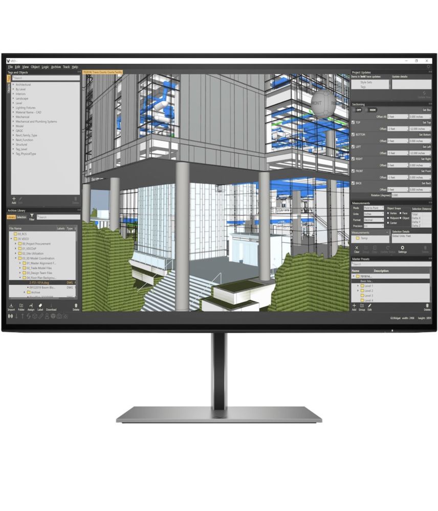 Monitor HP Z24n G3 WUXGA display