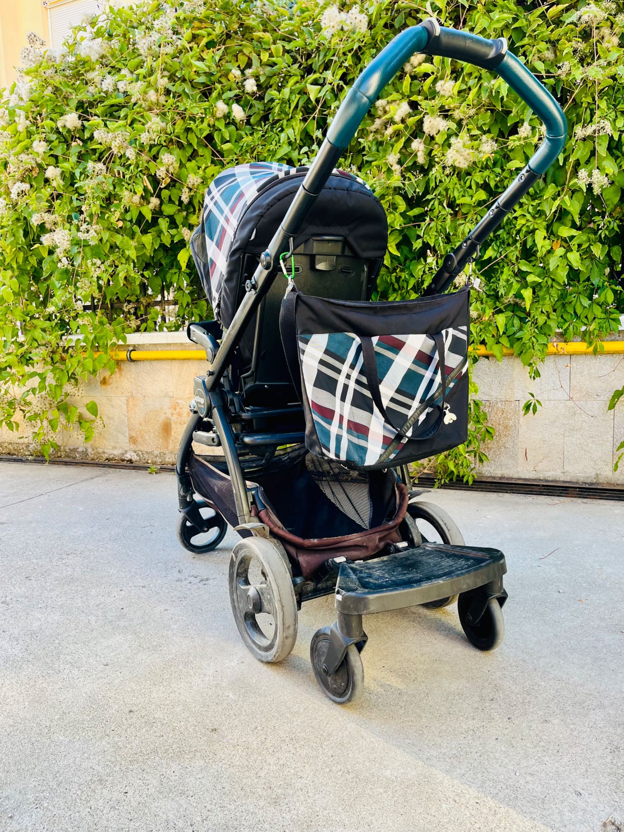 Количка Peg Perego BOOK TARTAN ELITE MODULAR + Izofix Base