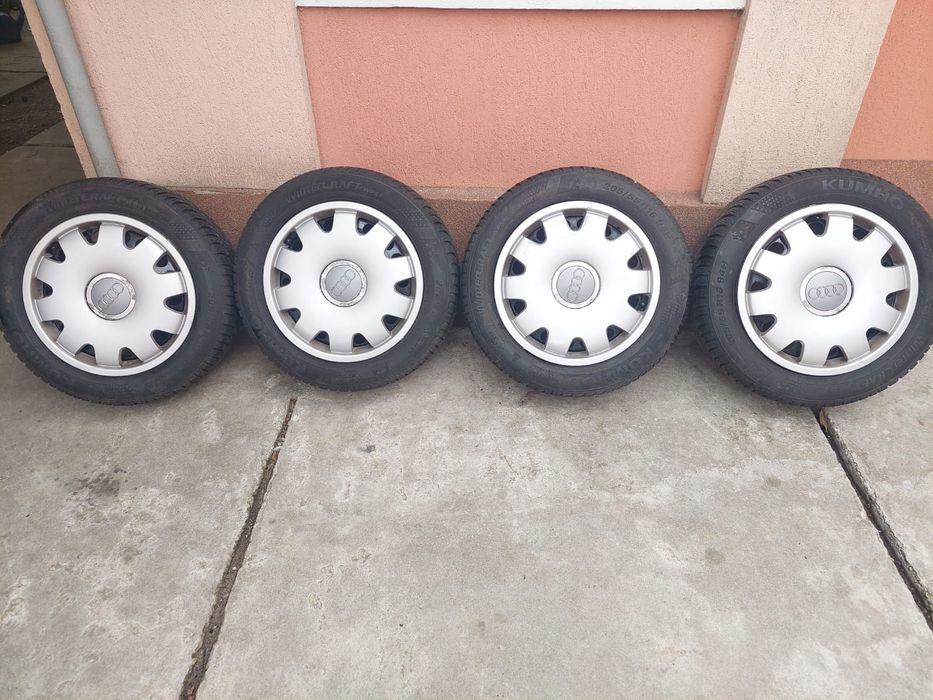 Roti  cu Anvelope  de iarna 205 55 16  5×112 vag.5×108 Opel