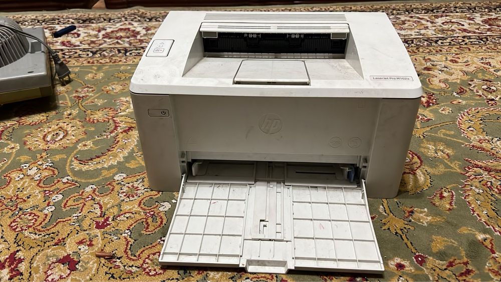 Принтер HP LaserJet Pro M102a распечатка