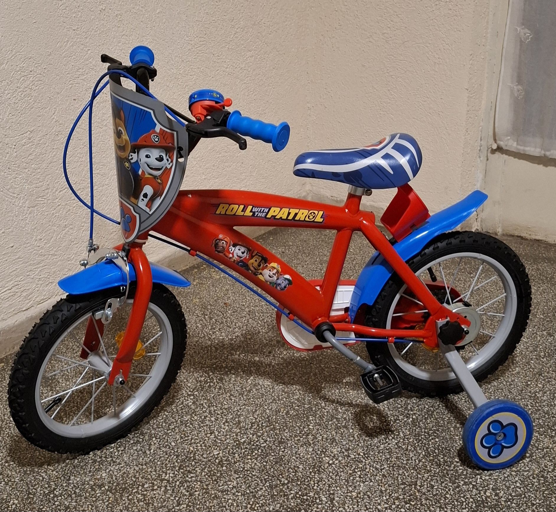 Bicicleta copii 14 inch, Patrula Catelusilor