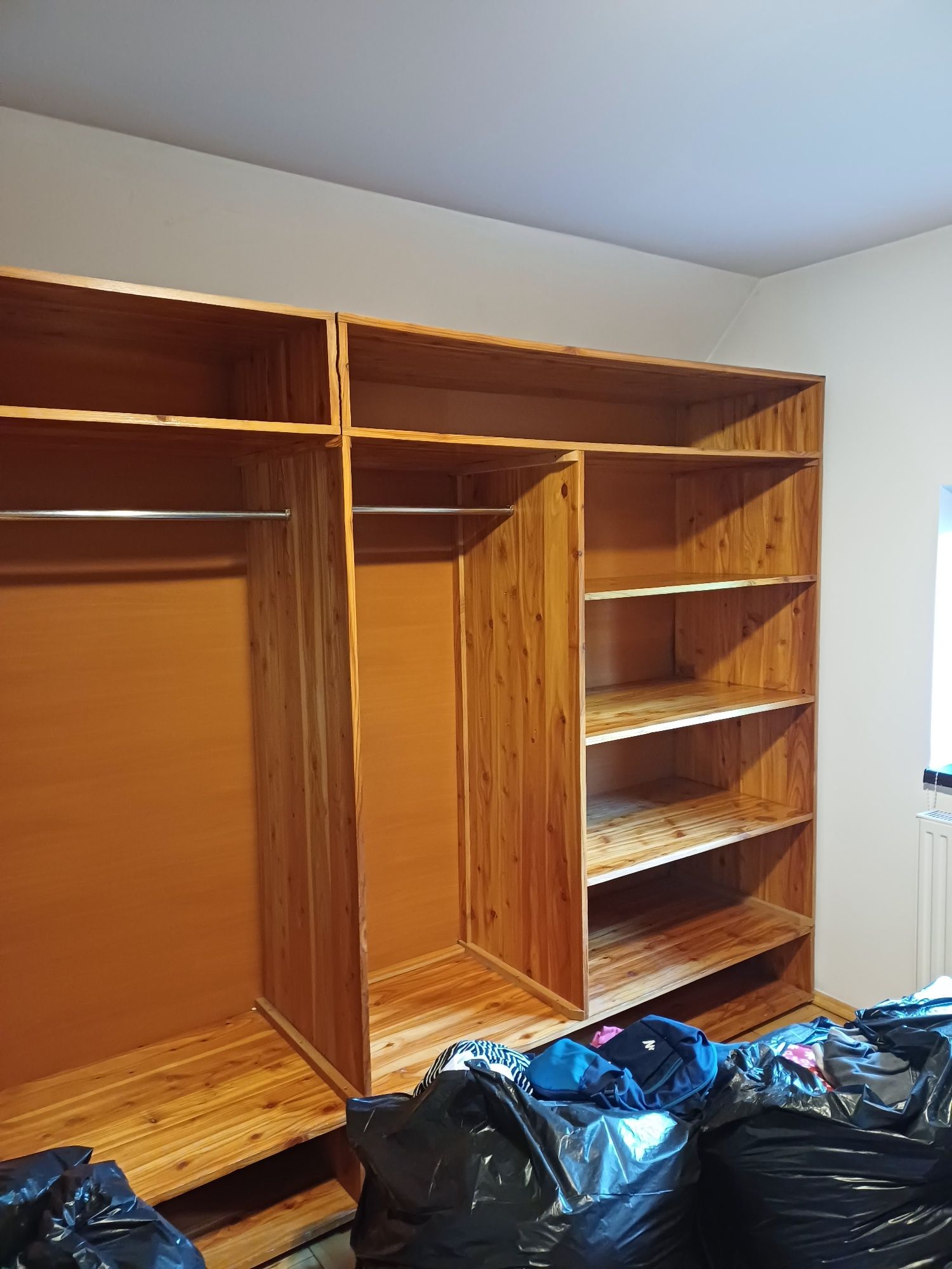 Dressing lemn masiv doua corpuri de L 300X H 200X l50 cm
