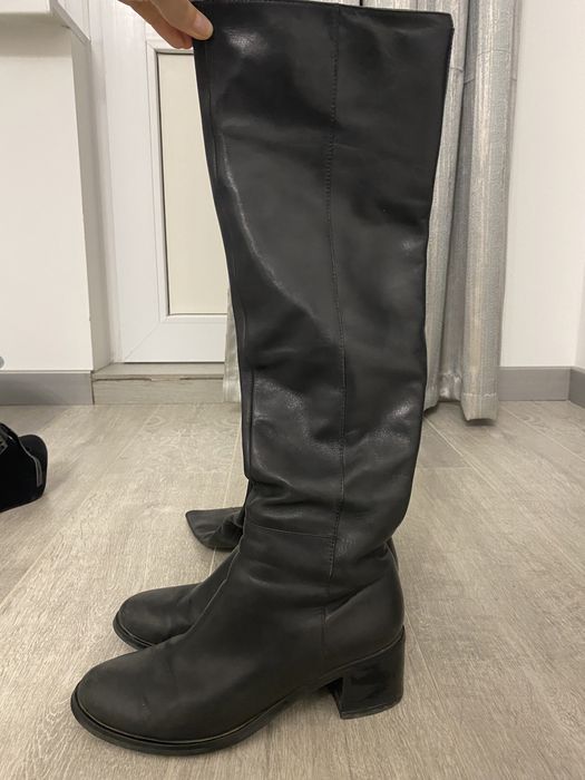 Сапоги от Basconi за символическую цену. Натуральная кожа, размер 36.