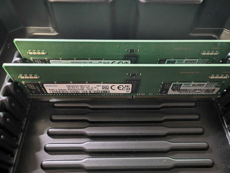 RDIMM HPE DDR4 32GB (2x16) 2933MHz