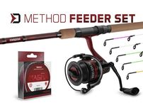 Set feeder:Legend4ry 4,0M/215 gr+Mulineta Redix 6T+mono 0,20mm-Delphin