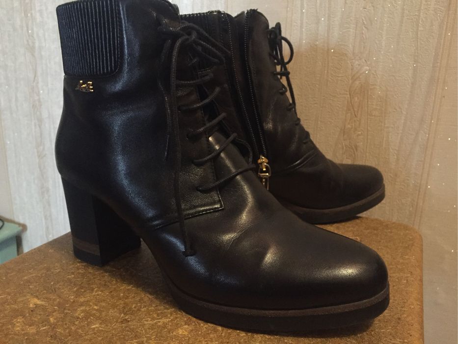 Сапоги зимние на замках