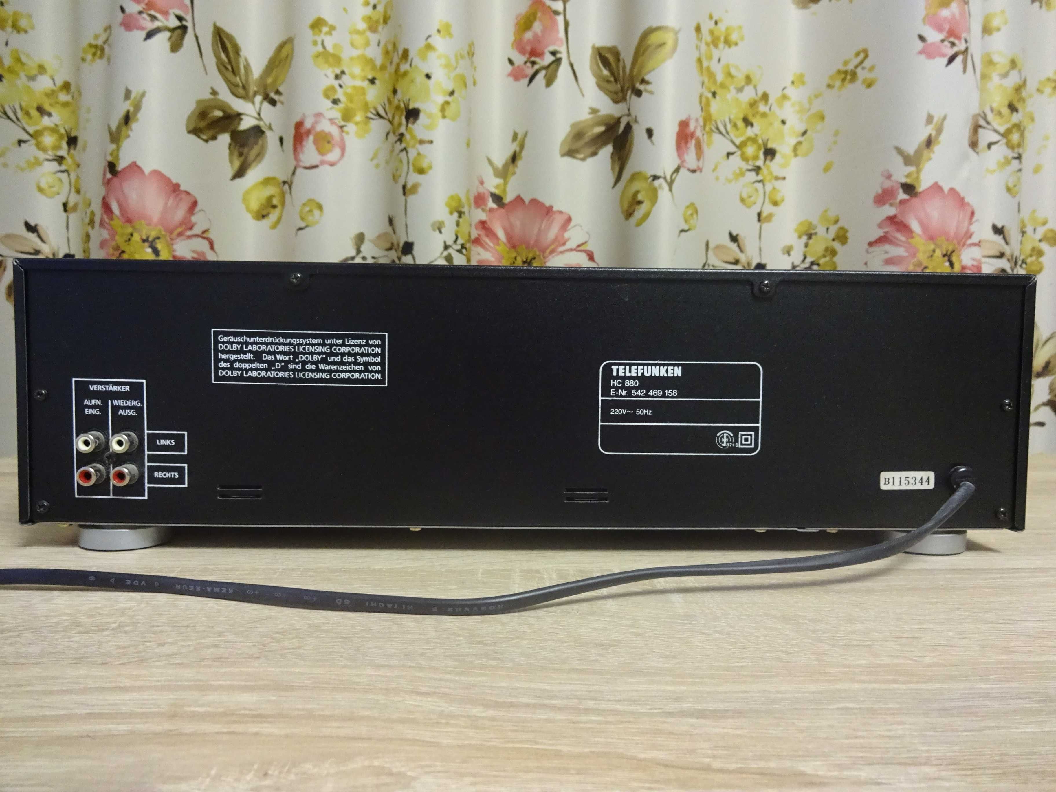 Casetofon deck Telefunken HC 880