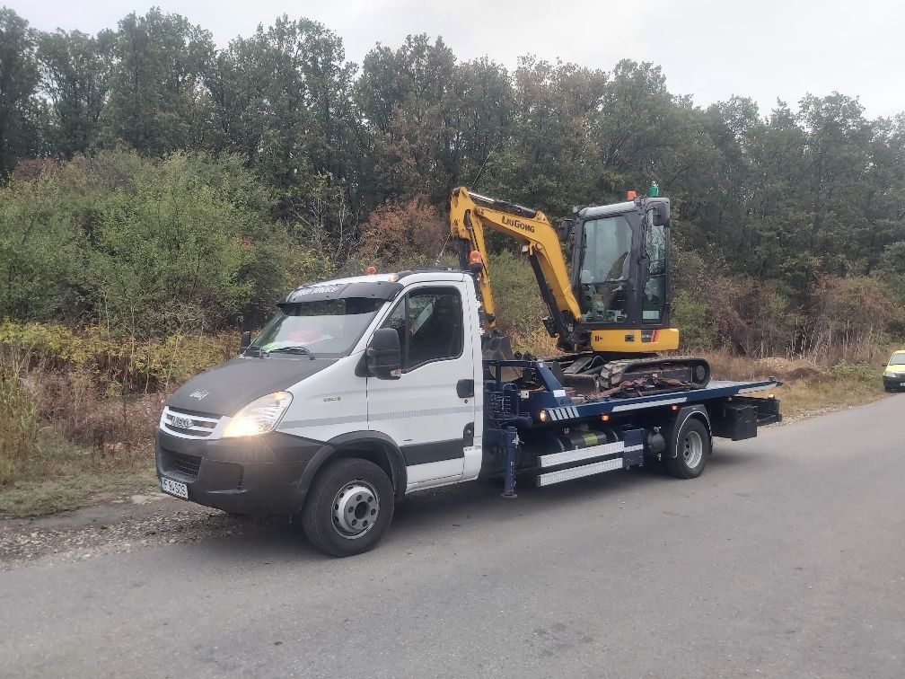 Servicii închiriere utilaje, macara/platforma/bobcat/miniexcavator