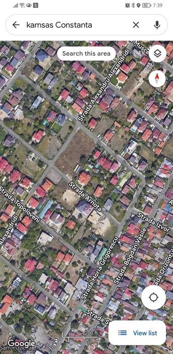 Teren intravilan zona Kamsas