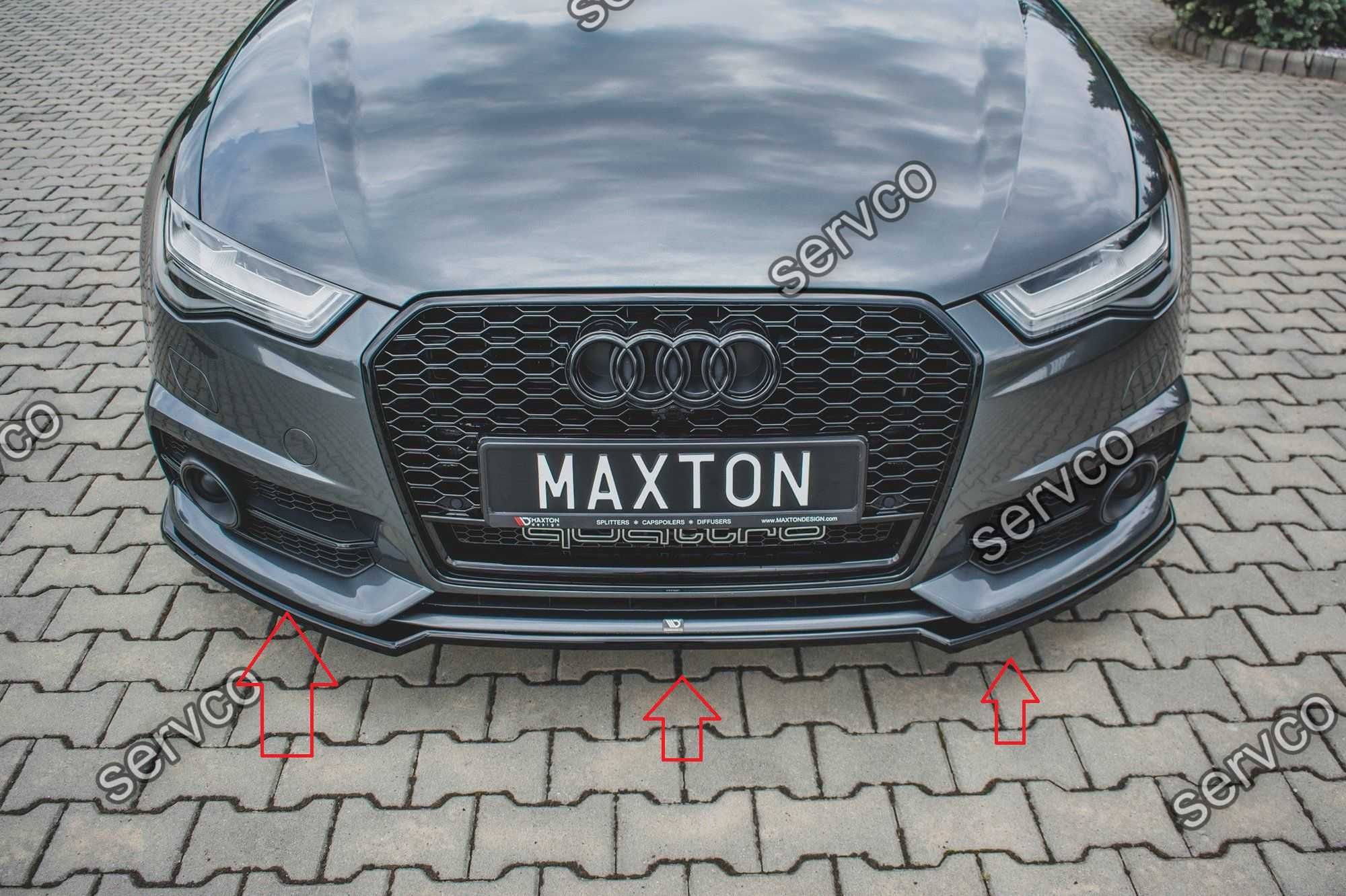 Pachet Body kit tuning Audi A6 C7 Sline 2014-2017 v12 - Maxton Design