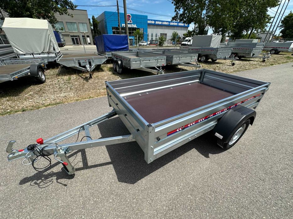 Remorcă REPO 750kg – MonoAx, cu Carte RAR
