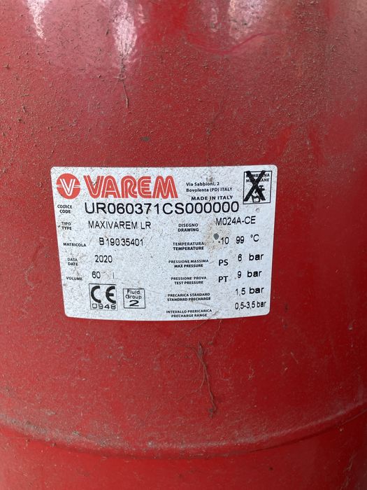 Vand centrala plus puffer