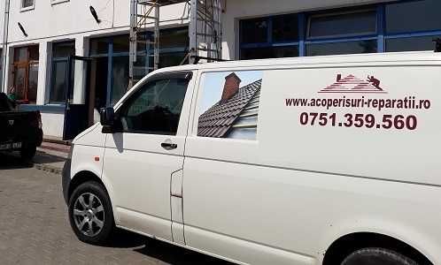 Reparatii acoperisuri  - Vopsire acoperis tabla