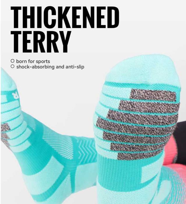 WRELS Спортни чорапи – омекотени, дишащи