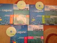LAGUNE 1,2,3 Комплект Учебник+Учебна Тетрадка+Речник+CD
