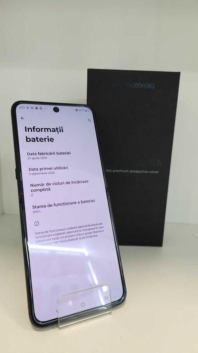 Motorola Razr 60 Ultra 5G (Ag8 Tudor1/B73657) – Desigilat in Agentie!