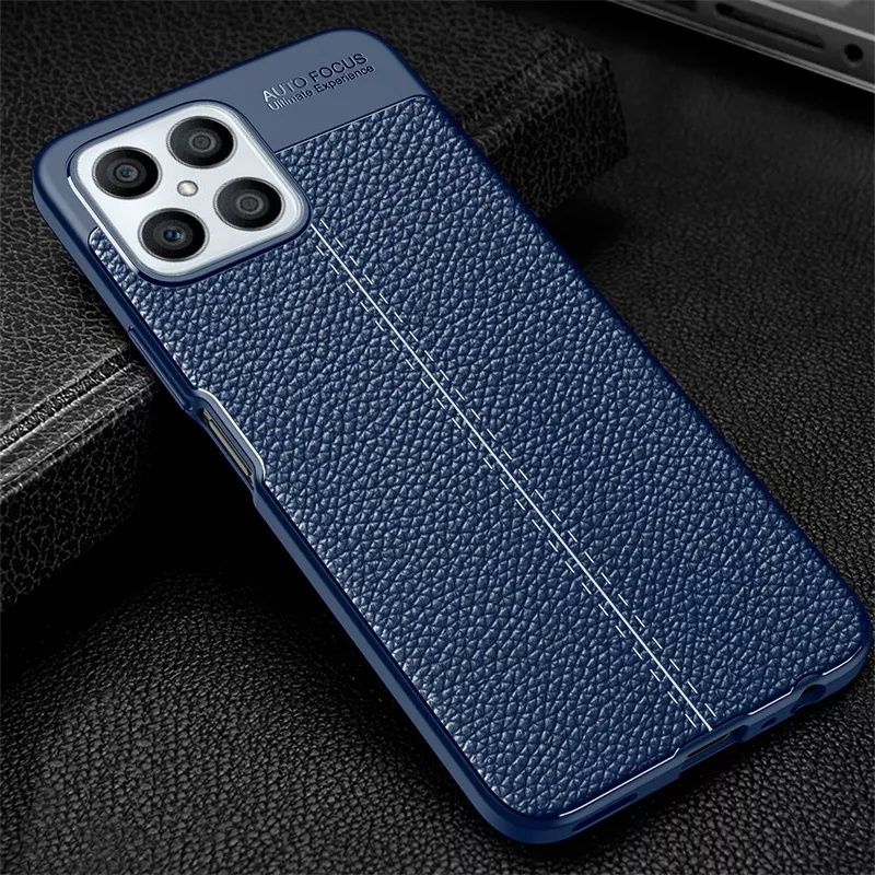 Honor Magic 4 Pro / X8 4G / X7 / 8A / Лукс кейс гръб кожена шарка